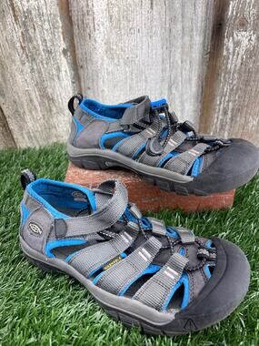 KEEN Newport H2O Water Sandals Shoes Blue Kids Youth 2